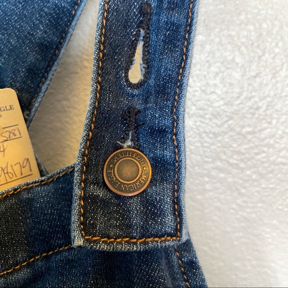 American Eagle Outfitters Overall Zip-front Dress - Picture 4 of 8